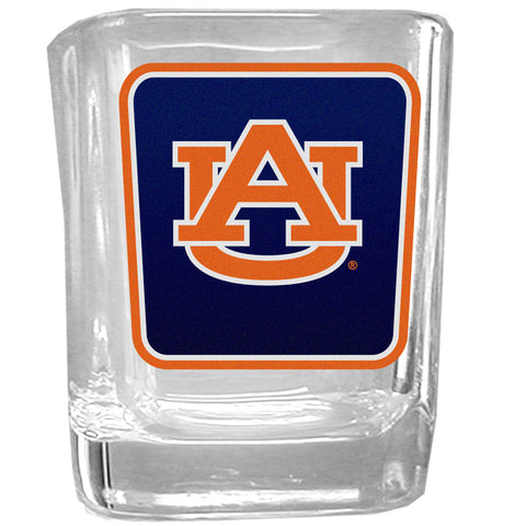 Auburn Tigers Square Glass Shot Glass