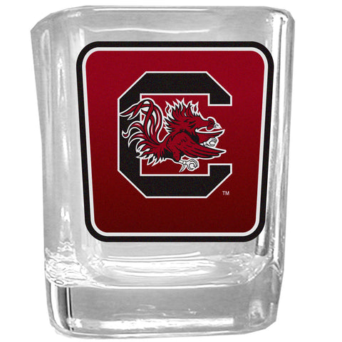 S. Carolina Gamecocks Square Glass Shot Glass