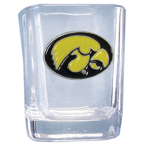 Iowa Hawkeyes Square Shot Glass - One Glass