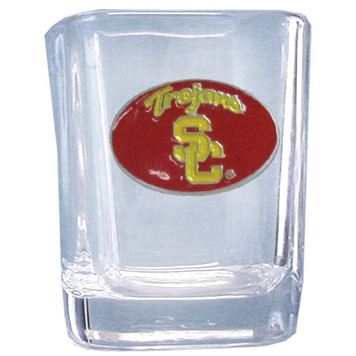 USC Trojans Square Shot Glass - One Glass