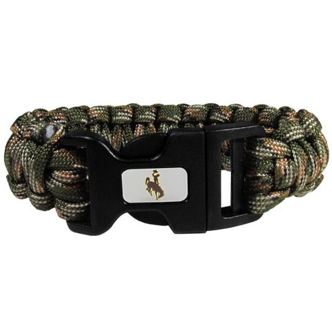 Wyoming Cowboy Camo Survivor Bracelet