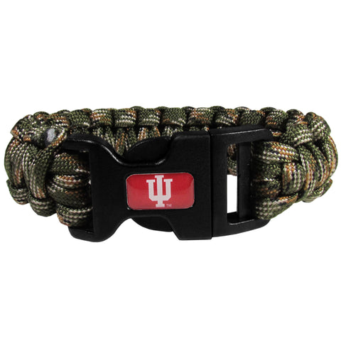 Indiana Hoosiers Camo Survivor Bracelet