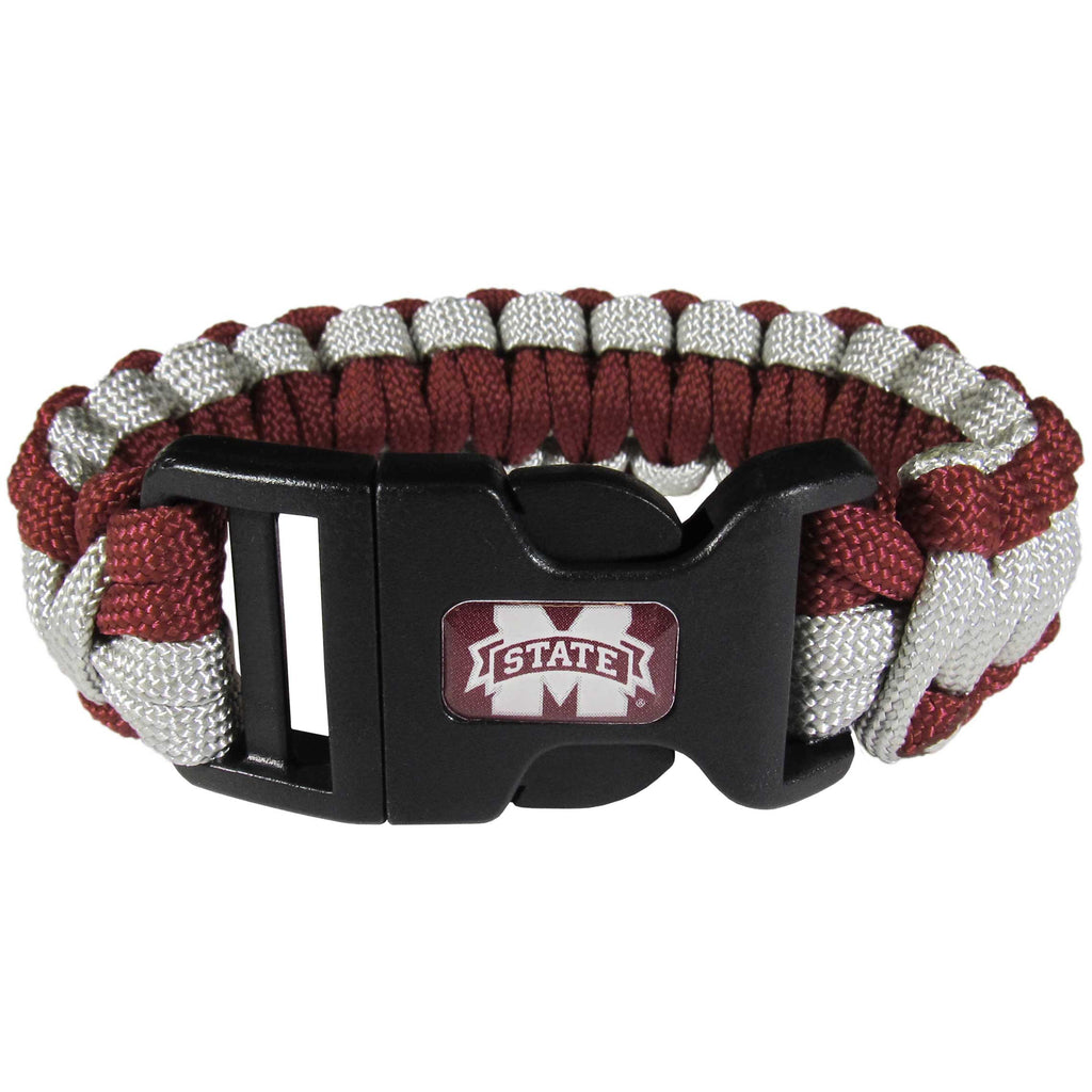 Mississippi St. Bulldogs Survivor Bracelet - Std