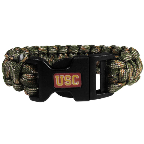 USC Trojans Camo Survivor Bracelet