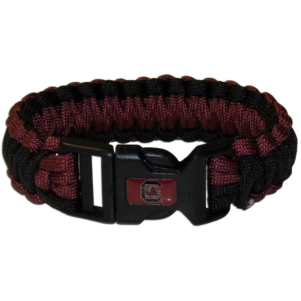 S. Carolina Gamecocks Survivor Bracelet - Std