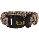 Missouri Tigers Camo Survivor Bracelet