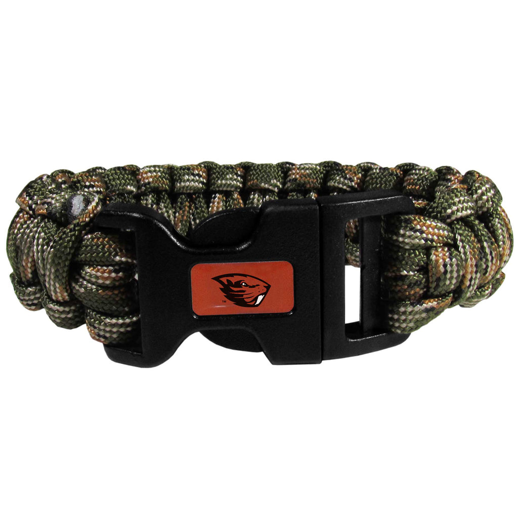 Oregon St. Beavers Camo Survivor Bracelet