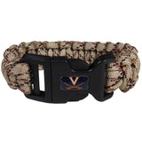 Virginia Cavaliers Camo Survivor Bracelet