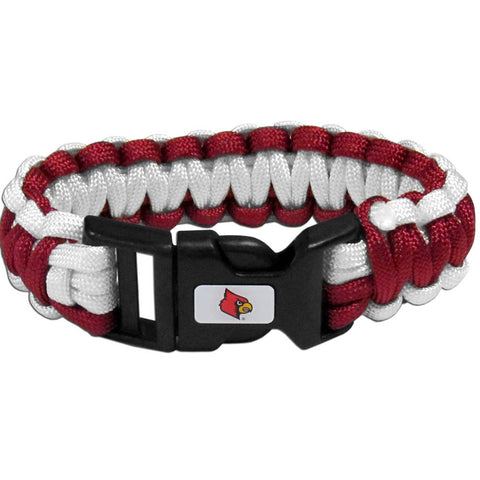 Louisville Cardinals Survivor Bracelet - Std