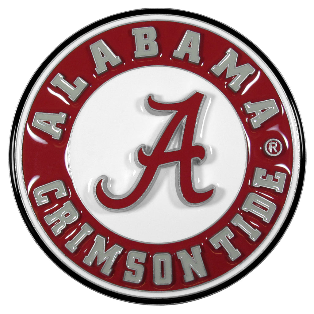 Alabama Crimson Tide Hitch Cover Class II and Class III Metal Plugs