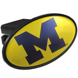 Michigan Wolverines Plastic Hitch Cover Class III