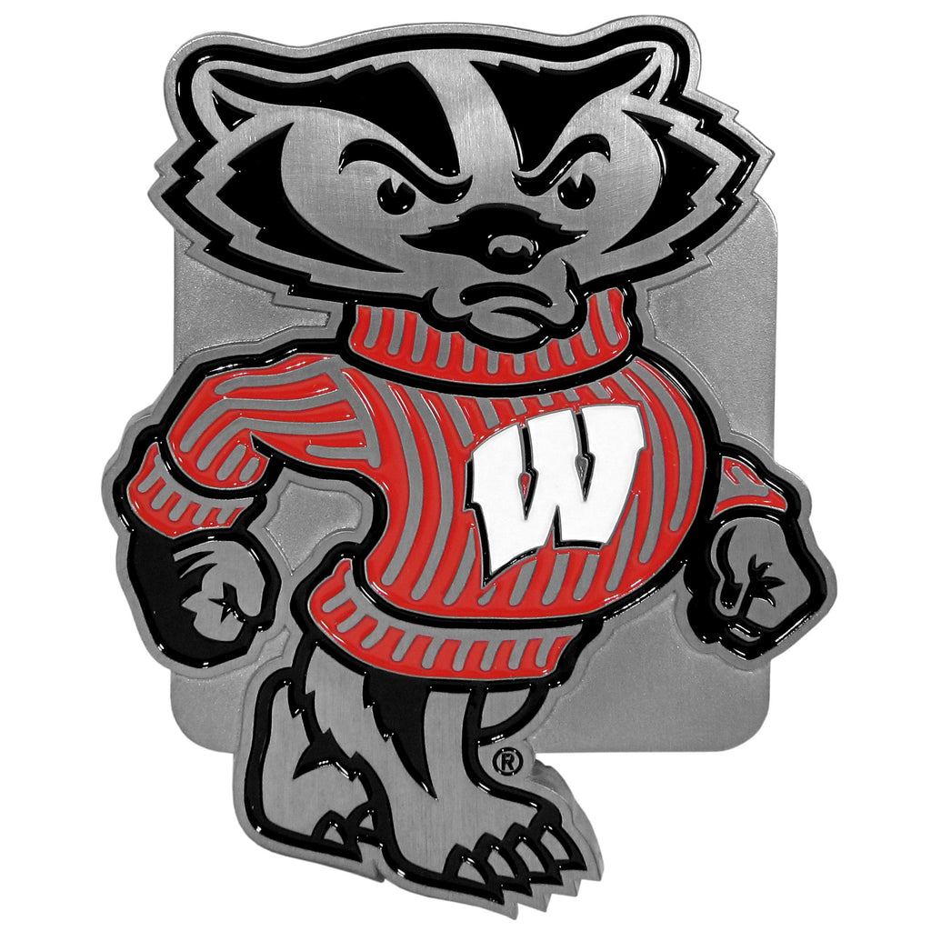 Wisconsin Badgers Class III Hitch Cover