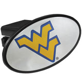 W. Virginia Mountaineers Plastic Class III Hitch Cover