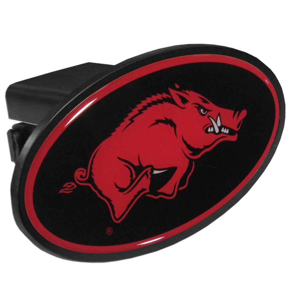 Arkansas Razorbacks Plastic Class III Hitch Cover - Std