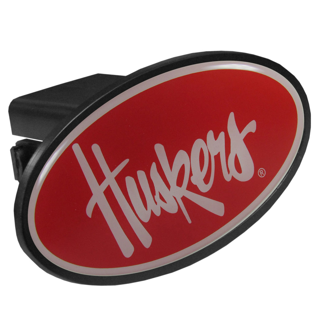 Nebraska Cornhuskers Plastic Class III Hitch Cover - Std