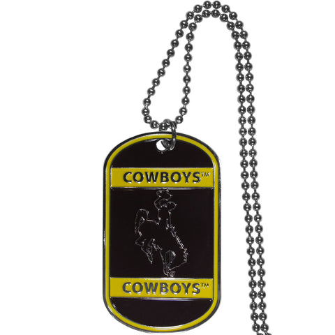 Wyoming Cowboy Tag Necklace