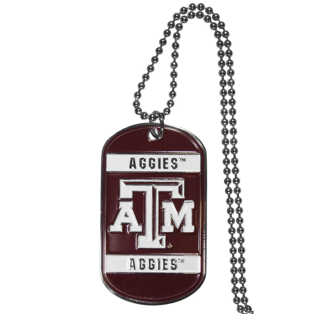 Texas A & M Aggies Tag Necklace