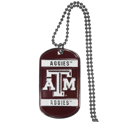 Texas A & M Aggies Tag Necklace