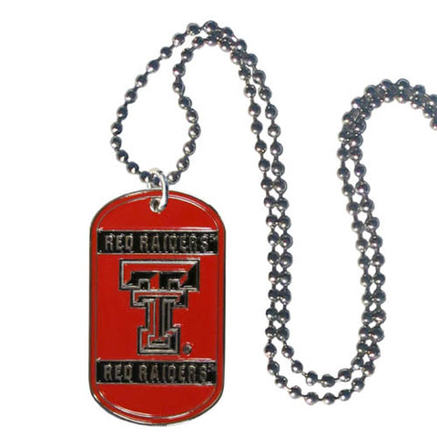 Texas Tech Raiders Tag Necklace