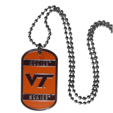 Virginia Tech Hokies Tag Necklace
