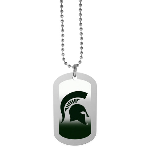 Michigan St. Spartans Team Tag Necklace