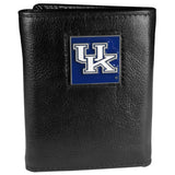 Kentucky Wildcats Leather Trifold Wallet