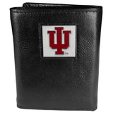 Indiana Hoosiers Leather Trifold Wallet