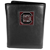 S. Carolina Gamecocks Leather Trifold Wallet