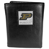 Purdue Boilermakers Leather Trifold Wallet