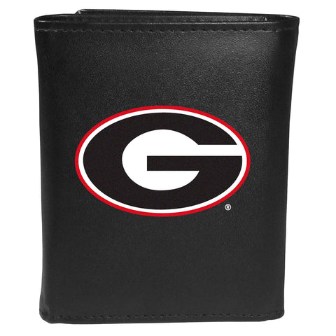 Georgia Bulldogs Trifold Wallet - Large Logo