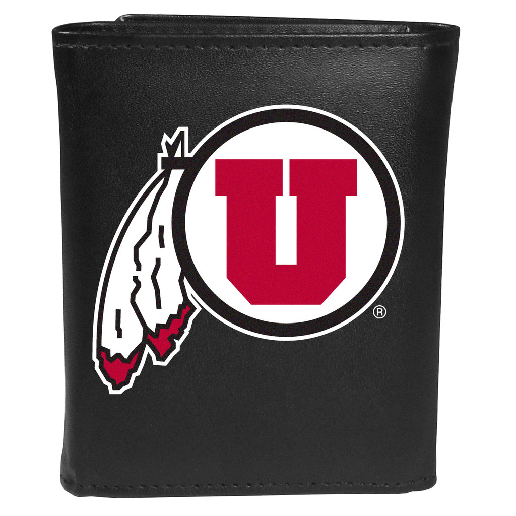 Utah Utes Trifold Wallet - Large Logo