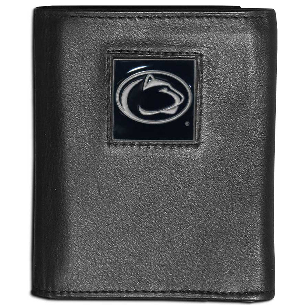 Penn St. Nittany Lions Leather Trifold Wallet