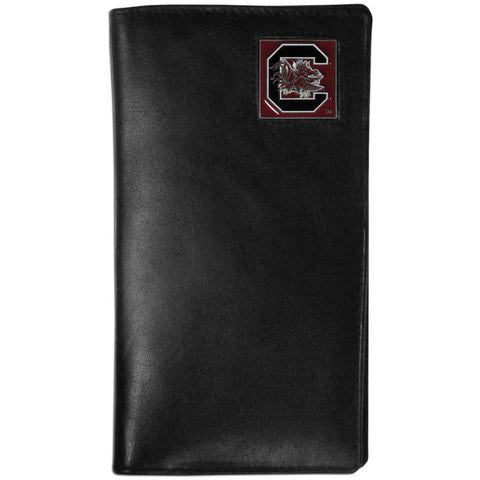 S. Carolina Gamecocks Leather Tall Wallet