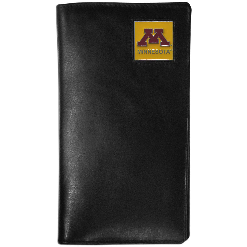 Minnesota Golden Gophers Leather Tall Wallet