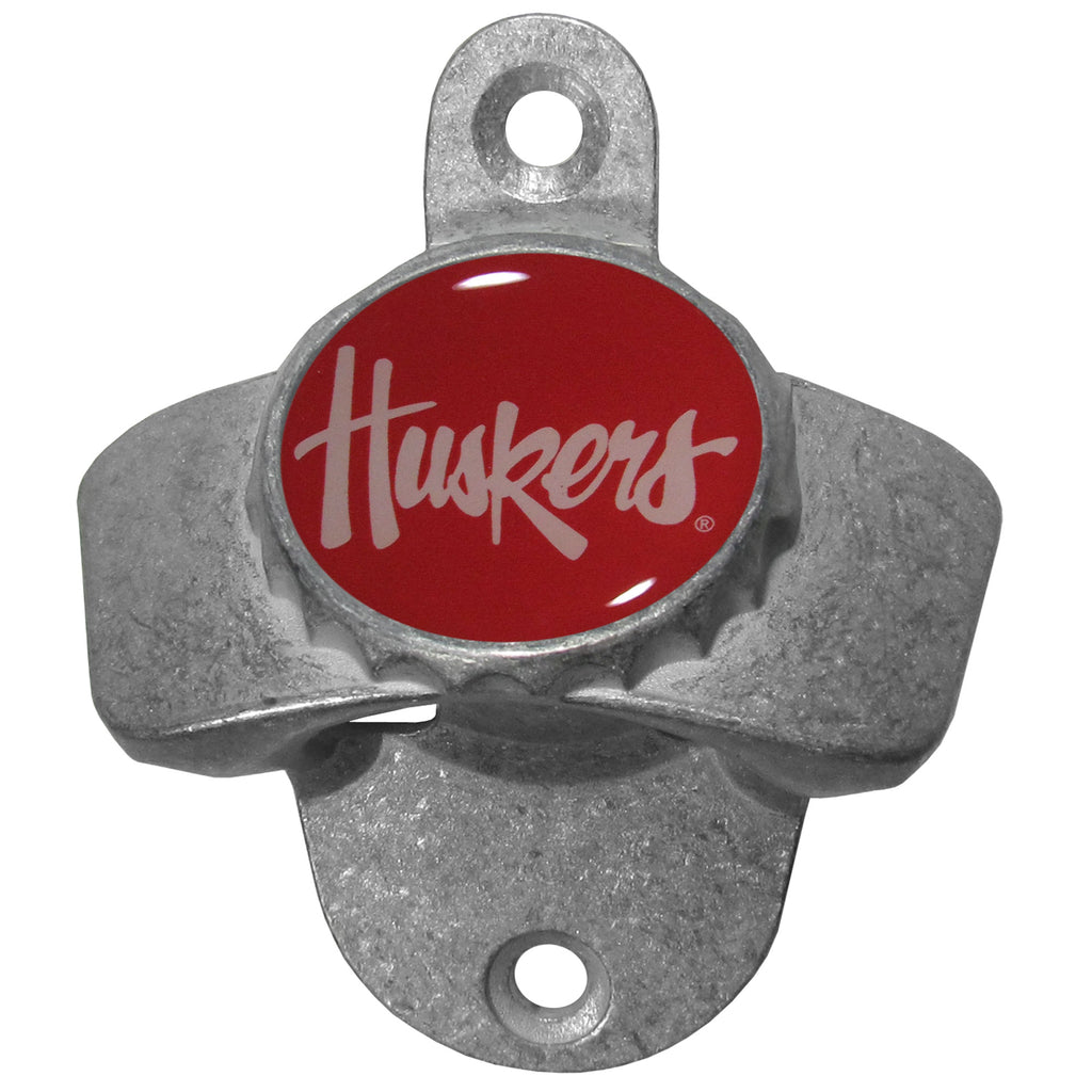 Nebraska Cornhuskers Wall Mounted Bottle Opener