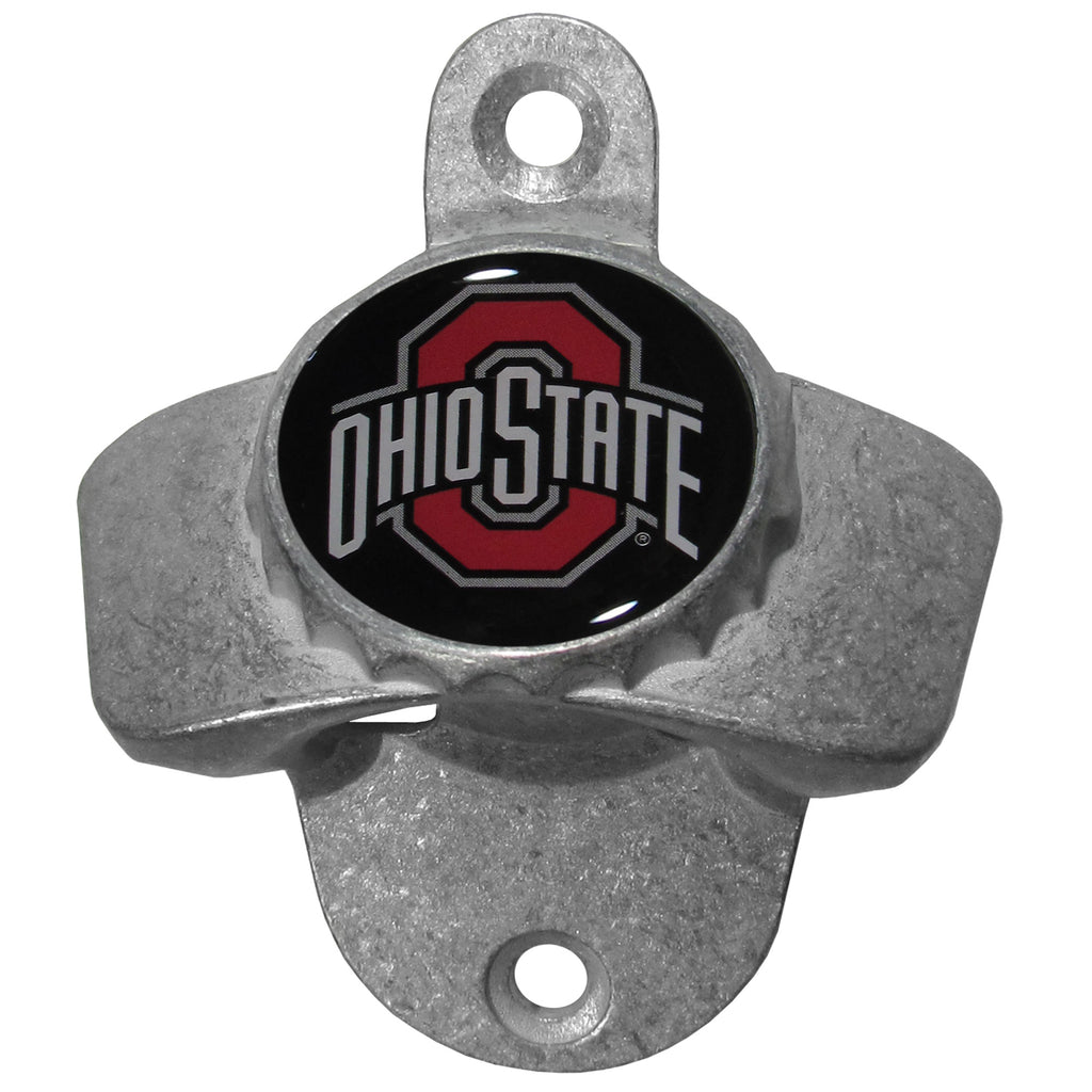 Ohio State Buckeyes   Wall Mounted Bottle Opener 