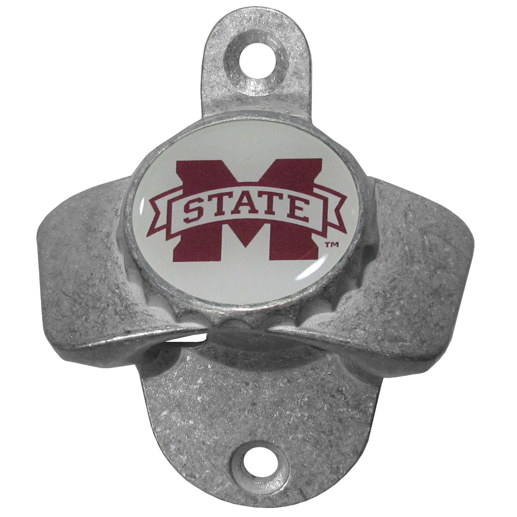 Mississippi St. Bulldogs Wall Mounted Bottle Opener