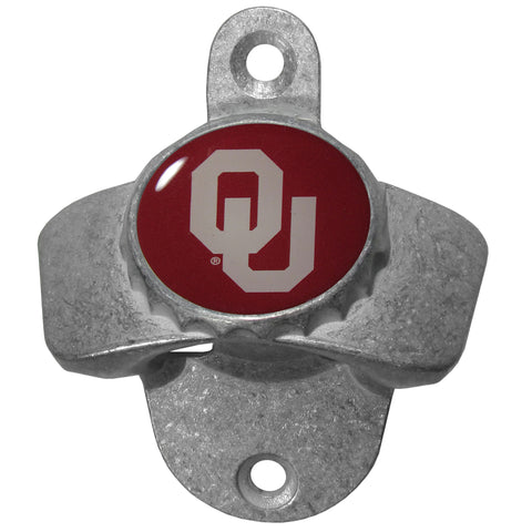 Oklahoma Sooners Wall Mounted Bottle Opener