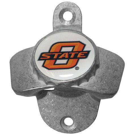 Oklahoma State Cowboys   Wall Mounted Bottle Opener 