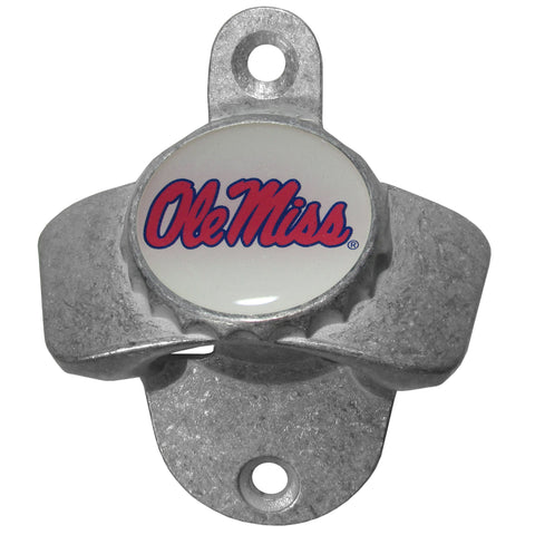 Mississippi Rebels Wall Mounted Bottle Opener