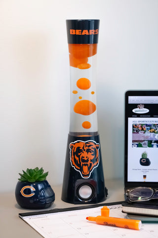 Chicago Bears Magma Lamp Bluetooth Speaker