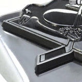 Pittsburgh Penguins Hitch Cover Chrome on Chrome 3.4"x4"