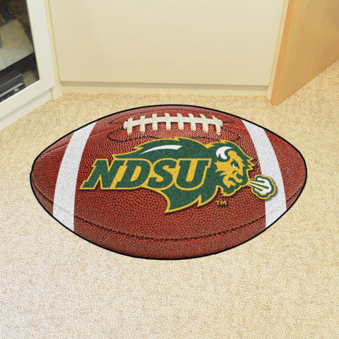 North Dakota State Bison Football Mat 20.5"x32.5" 
