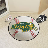 North Dakota State Bison Baseball Mat 27" diameter 