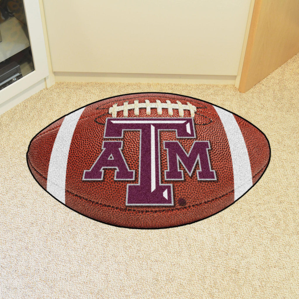 Texas A&M Aggies Football Mat 20.5"x32.5" 