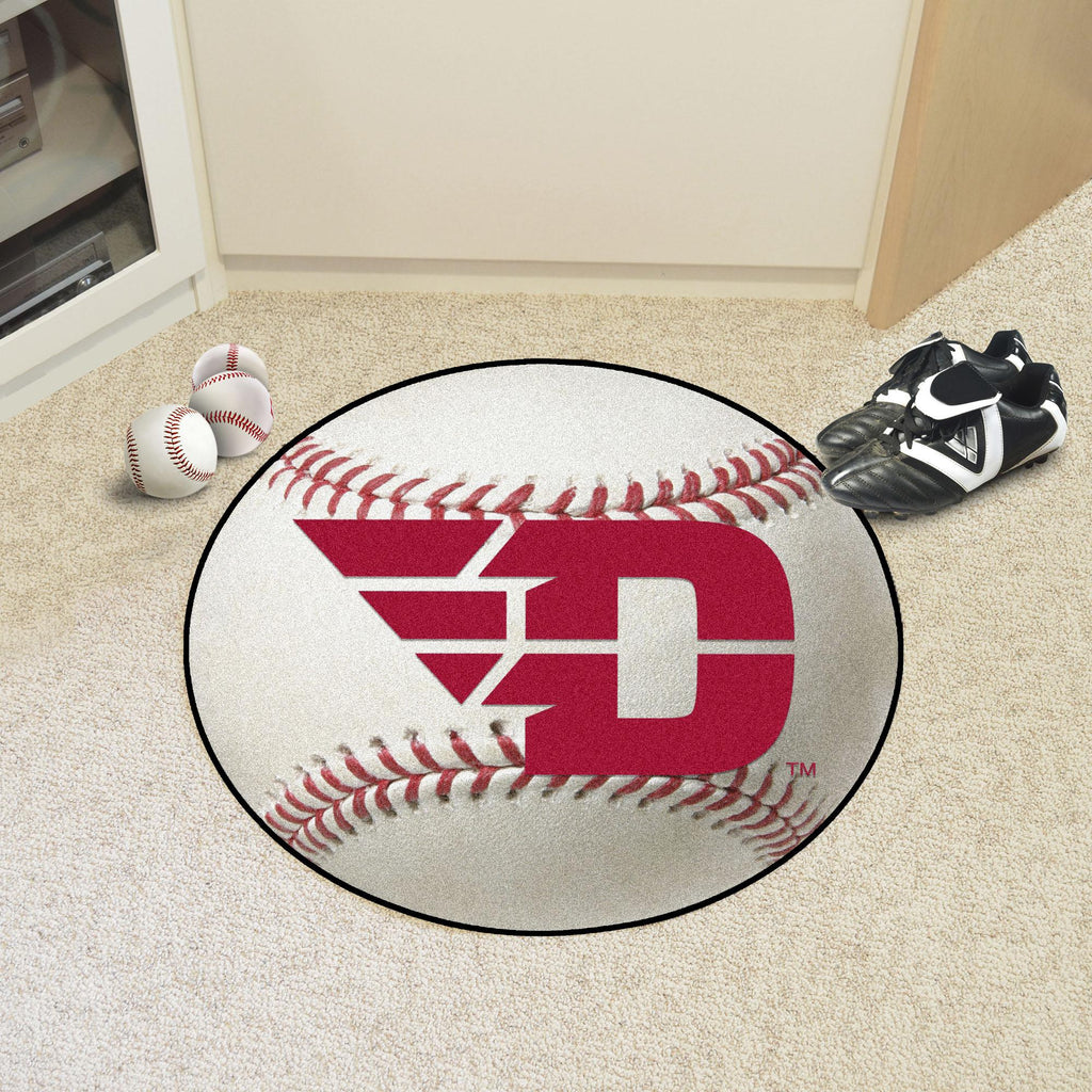 Dayton Flyers Baseball Mat 27" diameter 