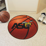 Alabama State Hornets Basketball Mat 27" diameter 