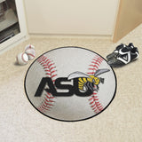 Alabama State Hornets Baseball Mat 27" diameter 