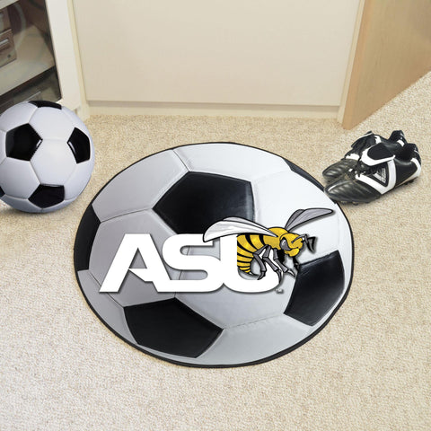 Alabama State Hornets Soccer Ball Mat 27" diameter 