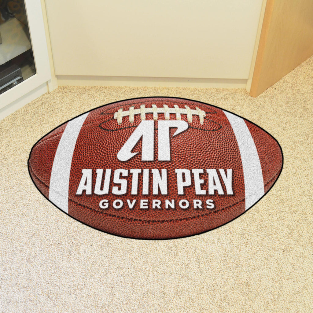 Austin Peay State Governors Football Mat 20.5"x32.5" 
